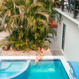 Papaya Lodge, khách sạn ở La Libertad