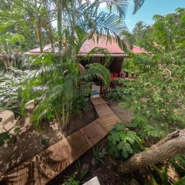 Terre-de-Haut में, होटल Gîtes dans un jardin