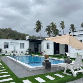 Tiny House Merchang, Marang Roomstay Homestay、Kampong Pulau Rusa Baruのホテル