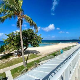 Oceanfront 3-BR Condo with Large Beachfront Terrace, hotel a Dog City