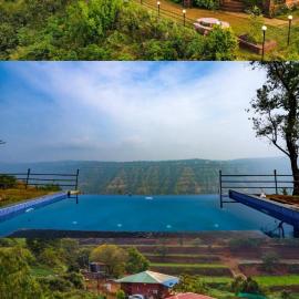 Lifeline Villas - Miracle Luxurious 3bhk Valley Edge Infinity Pool Villa, hotel in Mahabaleshwar