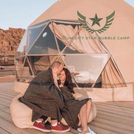 RUM CITY STAR BUBBLE lUXURY CAMP, hotel Rum vádiban