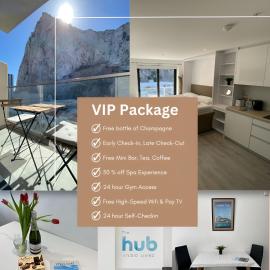 Studio Apartment at the Hub - VIP Package, hotel a Gibilterra