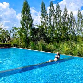 Lodge Moni Essara Kampot, hotell sihtkohas Kâmpôt