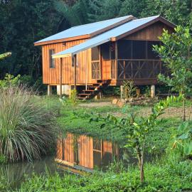 Hibiscus Cabin with AC at Freshwater Creek Cabanas, hotell sihtkohas Hopkins