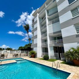 Rincon में, होटल Beachfront Condo at Costa Corcega 1H (first floor)
