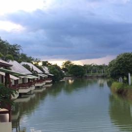 Aranyaprathet Riverside resort, hotel v destinácii Ban Khok (1)