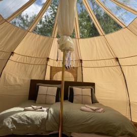 Luxe Glamping tent met sterrenhemel, hotel Rijsenhout városában