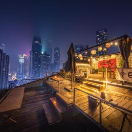 Chongqing Houlai Rooftop Terrace Youth Hostel候来屋顶露台青年旅舍, hotel Csungkingban