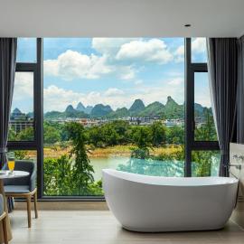 Lux CABINS一方山水, хотел в Гуейлин
