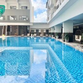 Cozy & Modern Studios near Cebu IT Park - Pool, Gym, hotell i Cebu City