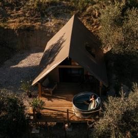 Cellino Attanasio में, होटल Glamping Uma Casanatura