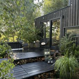 ToTu Tiny House Sauna & wanna ogrodowa, khách sạn ở Dobiesz