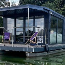 Rybakówka Houseboats Domki na wodzie, hotel en Sokole-Kuźnica