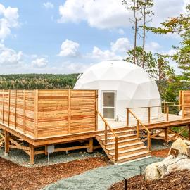 Nalu Retreat Glamping Domes, viešbutis mieste Porters Lake