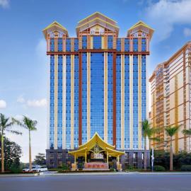 西双版纳熙源国际酒店告庄泼水广场曼听公园店, hotel na destinaciji Jinghong