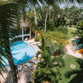 Bungalows Oasis, hotel Puerto Escondidóban