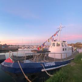 LOTOSS ex ice class Pilot ship, hotel u gradu 'Engure'