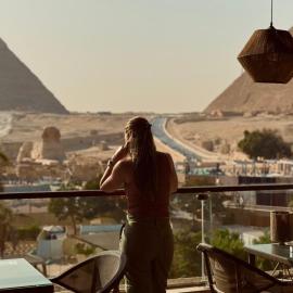 Sahara Pyramids Inn, hôtel au Caire