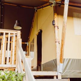 Fellowlodge safaritent luxe Woltzdal, hotelli kohteessa Bischenrech