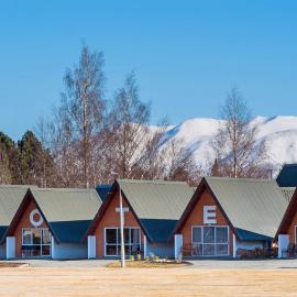 Mountain Chalets Motel, hotel a Twizel