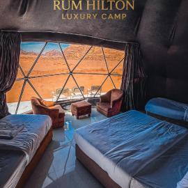 RUM HiLTON lUXURY CAMP, hotel di Wadi Rum