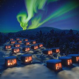Jeris Lakeside Resort, hotel i Muonio