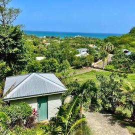 Bungalow vue mer - Deshaies, hotel en Deshaies