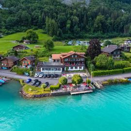 Boutique Hotel Bellevue B&B am Brienzersee Iseltwald Interlaken, hotell i Iseltwald