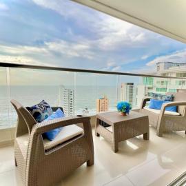 Condo con vista al mar, hotel en Cartagena de Indias