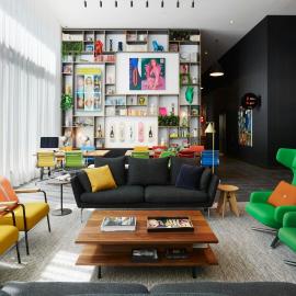लॉस एंजेल्स में, होटल citizenM Los Angeles Downtown