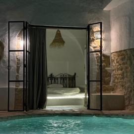 Casa Dea - bungalow Mykonos، فندق في Hammamet Sud