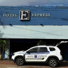 Hotel Express - Leva e busca no aeroporto grátis 24 horas, khách sạn ở Várzea Grande