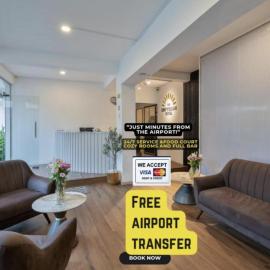 The Empyrean Airport Transit Hotel- 5 Mins from the Airport, Free Airport Pick or Drop, 24 Hr Front Desk, מלון בקטונאיאקה