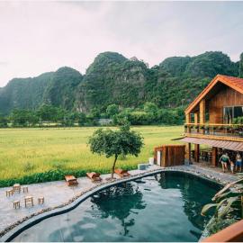 Tam Coc Windy Fields, hotel Ninh Bìnhben
