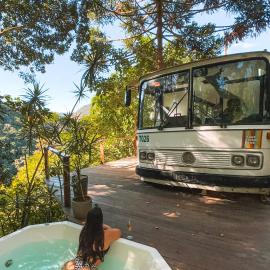 Ônibus Retrô Experience - Domingos Martins, hotel em Domingos Martins