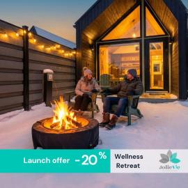 Grand Falls में, होटल Jolie Vie Wellness Retreat, Wood Tiny Home #5