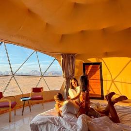 DESERT ECHO lUXURY CAMP, hotel en Wadi Rum