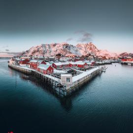 Hattvika Lodge, hotel in Ballstad