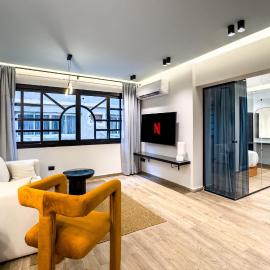 The 2 BDR Sapphire Condo K 5 min to CAI Airport,位于开罗的酒店