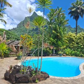 Eco Lodge Village Temanoha, hotel en Paopao
