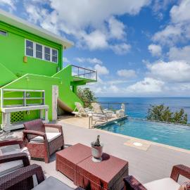 'Tortola Adventure Villa': Private Ocean-View Pool, hotel en Freshwater Pond