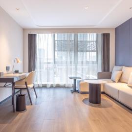 Atour Hotel Hefei Luogang Central Park Shanghai Road، فندق في خفي