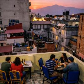 Funky Monkey Hostel Hotel & Apartment Thamel, hotelli kohteessa Kathmandu