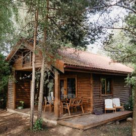 Beržų namelis - Birch cabin, hotell sihtkohas Kučiūnai