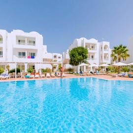 Riad Meninx, hotel Bin Rhilouf városában