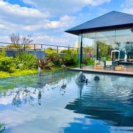 Terra Art Zen Hotel with Rooftop Zen Garden, Veggie Dining,Pick-up service,English speaking,Free Laundry