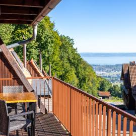 VetterLux Seesicht - Auszeit am See - Maisonett mit WellnessOase, Parkplatz, hotell i Buchen