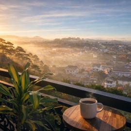 Nhà nguyên căn 4 phòng ngủ: Dalat şehrinde bir otel