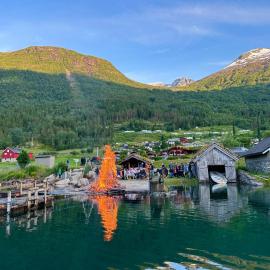 Stryn में, होटल Strynsvatn Camping & Vacation Homes